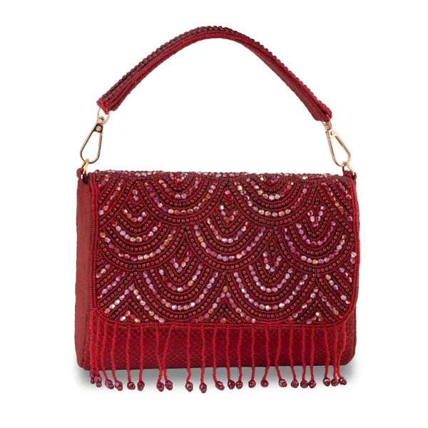 OSTY_VELMI_Bridal_Clutch_with_Pearl_Arch_Embroidery,_Beaded_Tassels_&_Dual_Handle_Option_|_Jute_Back_Finish