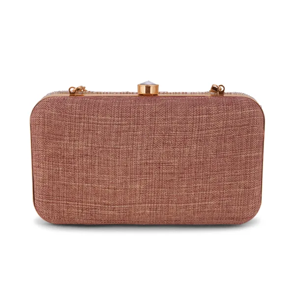 OSTY_ZAYLI_Premium_Hand_Zari_Embroidered_Bridal_Clutch_with_Gold_Handle_&_Sling_Chain_|_Evening_Party_Purse