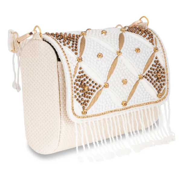 OSTY_ZAYRA_Premium_Bridal_Clutch_with_Zari_Embroidery,_Beaded_Fringe_&_Dual_Strap_|_Luxe_Golden_Clutch_with_Jute_Back