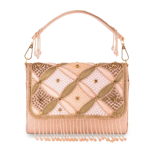 OSTY_ZAYRA_Premium_Bridal_Clutch_with_Zari_Embroidery,_Beaded_Fringe_&_Dual_Strap_|_Luxe_Golden_Clutch_with_Jute_Back