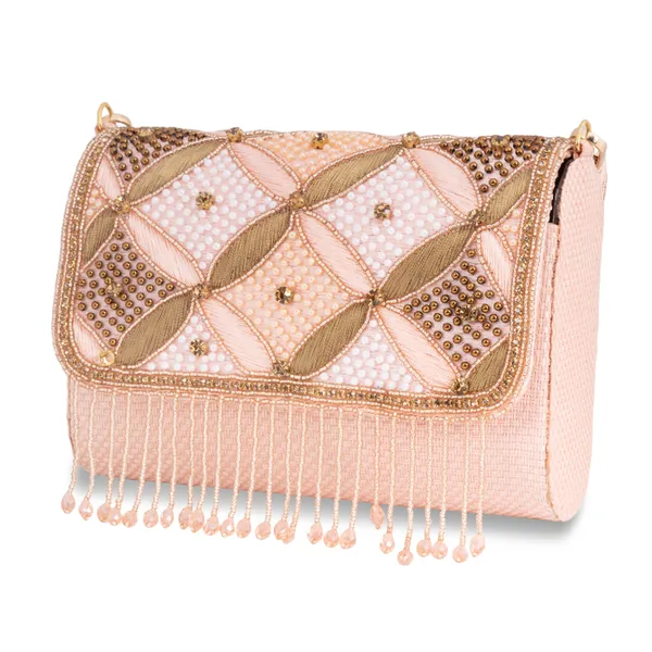 OSTY_ZAYRA_Premium_Bridal_Clutch_with_Zari_Embroidery,_Beaded_Fringe_&_Dual_Strap_|_Luxe_Golden_Clutch_with_Jute_Back