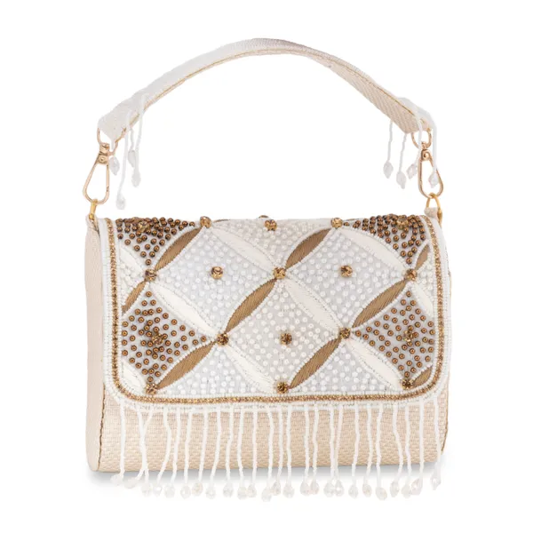 OSTY_ZAYRA_Premium_Bridal_Clutch_with_Zari_Embroidery,_Beaded_Fringe_&_Dual_Strap_|_Luxe_Golden_Clutch_with_Jute_Back