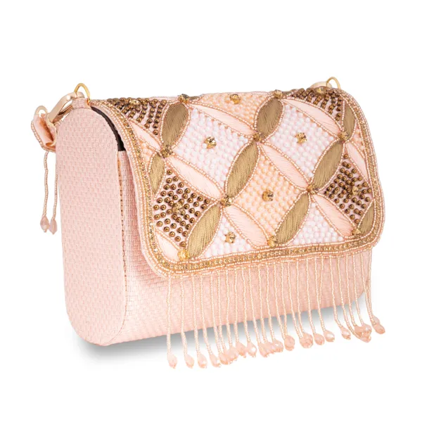 OSTY_ZAYRA_Premium_Bridal_Clutch_with_Zari_Embroidery,_Beaded_Fringe_&_Dual_Strap_|_Luxe_Golden_Clutch_with_Jute_Back