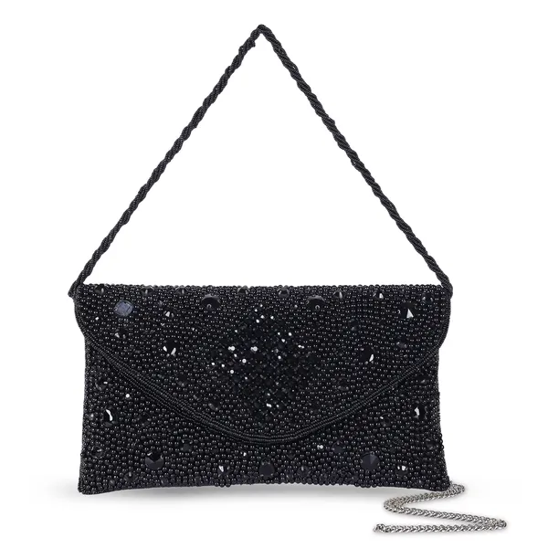 Osty_Aurelia_–_Handcrafted_Diamond_Zari_Clutch_with_Dual_Handle