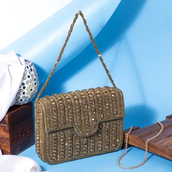 Osty_Camora_–_Handcrafted_Brown_Crystal_Beaded_Clutch_with_Handle_&_Chain_for_Ethnic_&_Evening_Looks