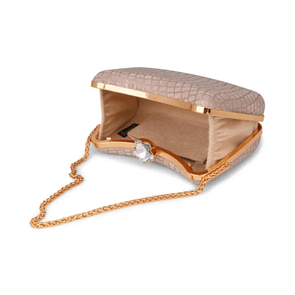 Osty_Eve_–_Designer_Box_Clutch_with_Croc_Texture_&_Crystal_Lock_|_Evening_Party_Clutch_with_Gold_Chain