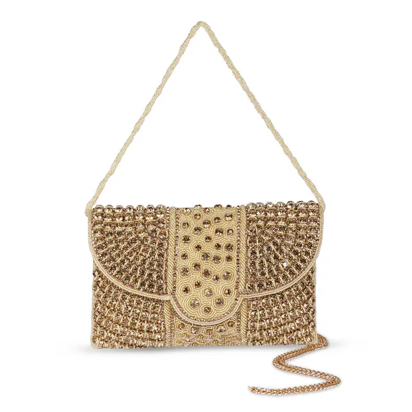 Osty_Nysa_Luxury_Handcrafted_Zari_Clutch_Bag_with_Dual_Strap_for_Wedding_&_Parties