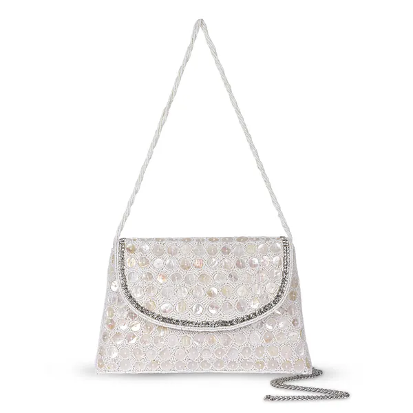 Osty_Valentina_–_Handcrafted_Mirror_Zari_Clutch_with_Dual_Handle
