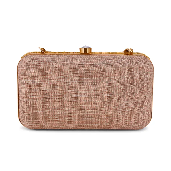 OSTY_AMOLYA_Handcrafted_Chevron_Zari_&_Pearl_Embroidered_Bridal_Clutch_|_Dual_Carry_–_Handle_&_Sling_|_Festive_Luxury_Purse