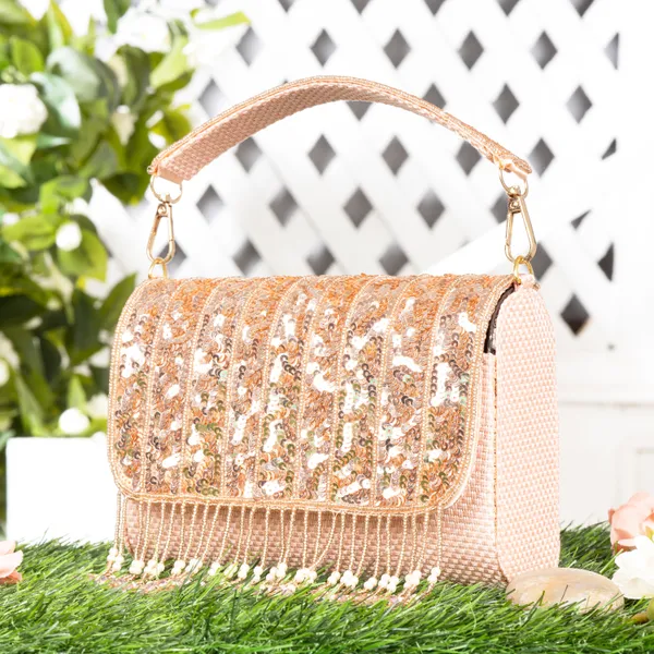 OSTY_MERZA_Handcrafted_Sequin_&_Zari_Bridal_Clutch_Bag_with_Handle_&_Chain_–_Luxury_Festive_Sling_for_Women_