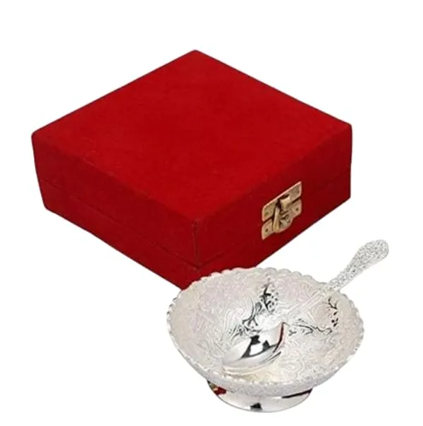 Bowl_Set_with_Red_Velvet_Gift_Box_Housewarming_Gifts_Diya_for_Diwali_4_Inches__German_Silver