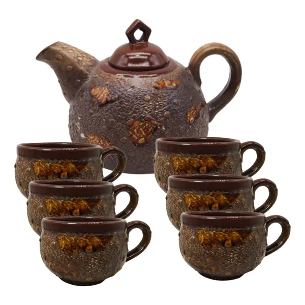 Ceramic_Serving_Kettle_Set_with_1_Kettle_(600_ml),_6_Cups_(100_ml_Each)
