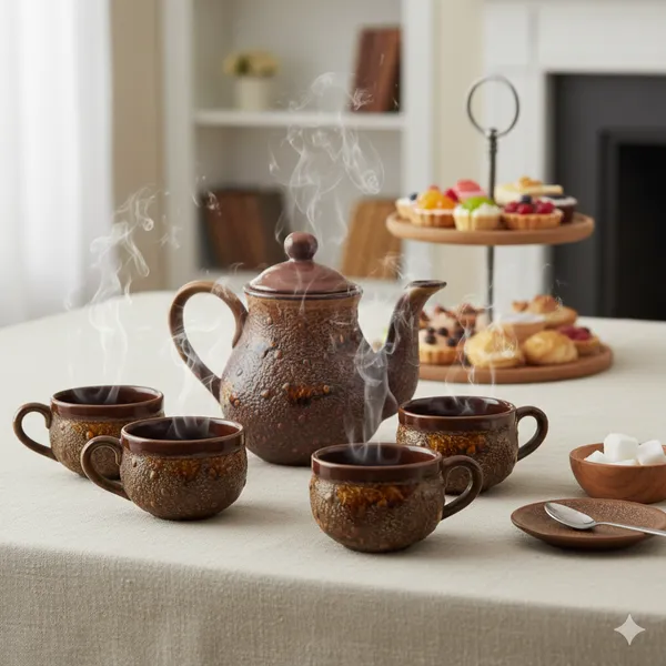 Ceramic_Serving_Kettle_Set_with_1_Kettle_(800_ml),_6_Cups_(100_ml_Each)