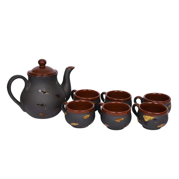 Ceramic_Serving_Kettle_Set_with_1_Kettle_(800_ml),_6_Cups_(100_ml_Each)