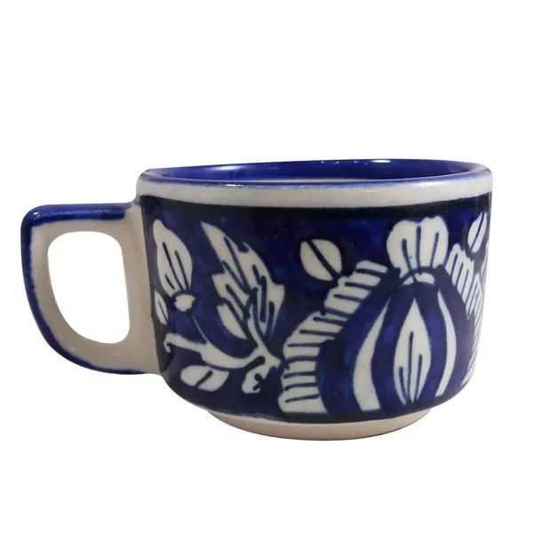 Ceramic_Tea_Cup_100_ML_Handicraft_by_Awarded_Indian_Artisan_(Blue,_2)
