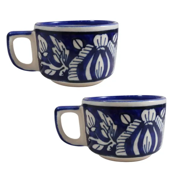 Ceramic_Tea_Cup_100_ML_Handicraft_by_Awarded_Indian_Artisan_(Blue,_2)