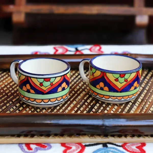 Ceramic_Tea_Cup_100_ML_Handicraft_by_Awarded_Indian_Artisan_(Multicolor,_Set_of_2)