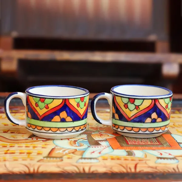 Ceramic_Tea_Cup_100_ML_Handicraft_by_Awarded_Indian_Artisan_(Multicolor,_Set_of_2)
