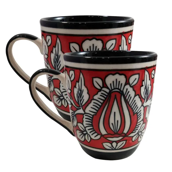 Coffee_Mug/Cup_Ceramic_Set_of_2_Handmade