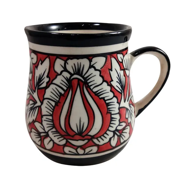 Coffee_Mug/Cup_Ceramic_Set_of_2_Handmade_|_Khurja_Pottery_|_250_ml