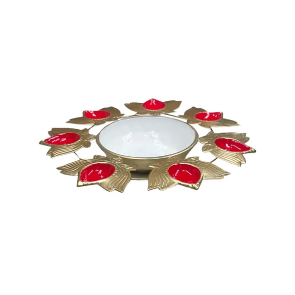 Gold_Metallic_7-Diya_Urli_with_Colorful_Meenakari_Work___Elegant_Festive_Decor_Bowl