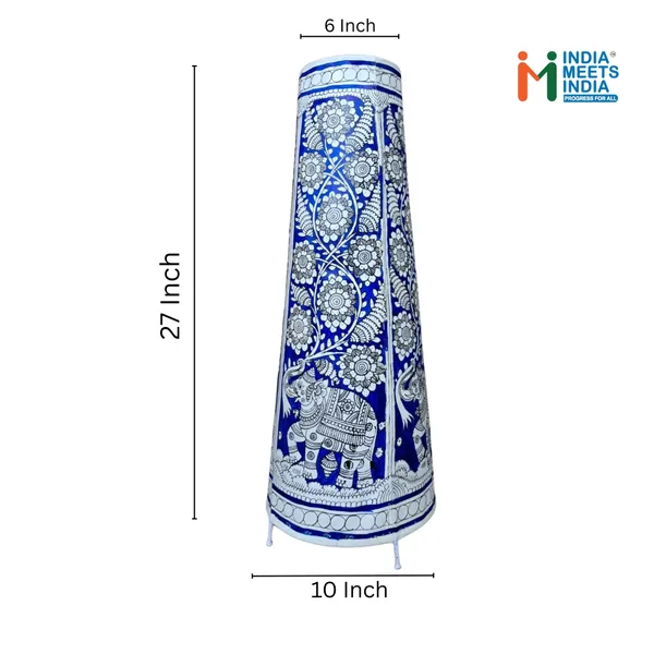 Hand_Painted_Hand_Pricked_Leather_Floor_Lamp_27_Inch
