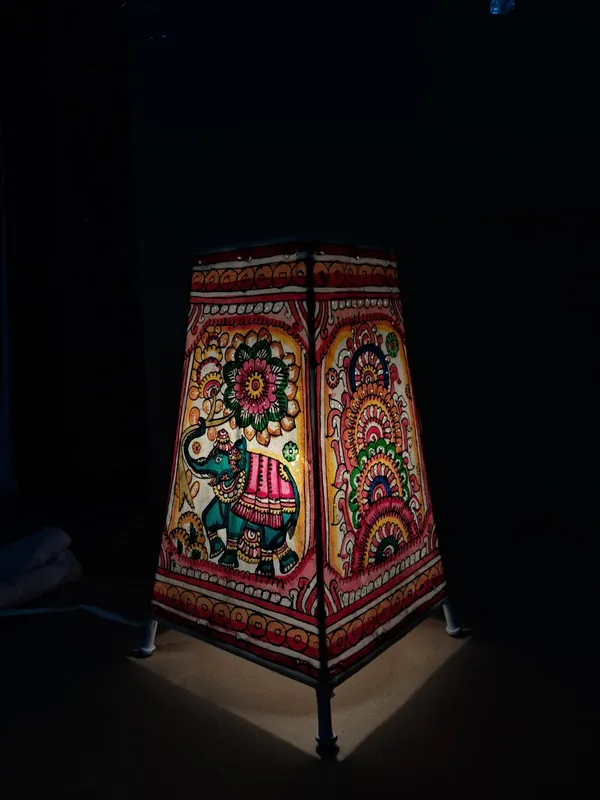 Hand_Painted_Hand_Pricked_Leather_Table_Lamp_Bedside_Lamp
