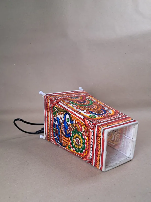 Hand_Painted_Hand_Pricked_Leather_Table_Lamp_Bedside_Lamp