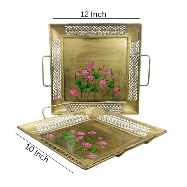 Hand_Painted_Metal_Serving_Tray_set_of_2_Scratch_and_Stain_Proof_Square