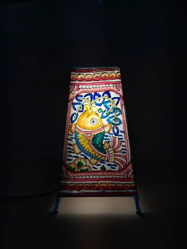Hand_Painted_Hand_Pricked_Leather_Table_Lamp_Bedside_Lamp