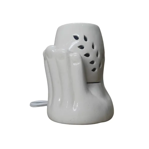 Hand_Shaped_Ceramic_Electric_Aroma_Oil_Diffuser_with_Lavender_Fragrance_Oil_(10ml)