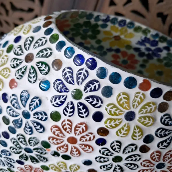 Handcrafted_Mosaic_Glass_Table_Lamp_?Floral_Purse_Design_(9_Inch)
