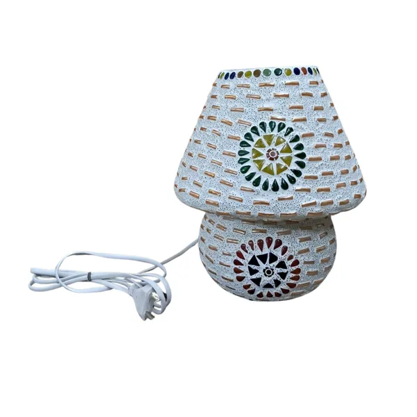 Handcrafted_Mosaic_Glass_Table_Lamp_?Multicolor_Mushroom_Design_(10_Inch)