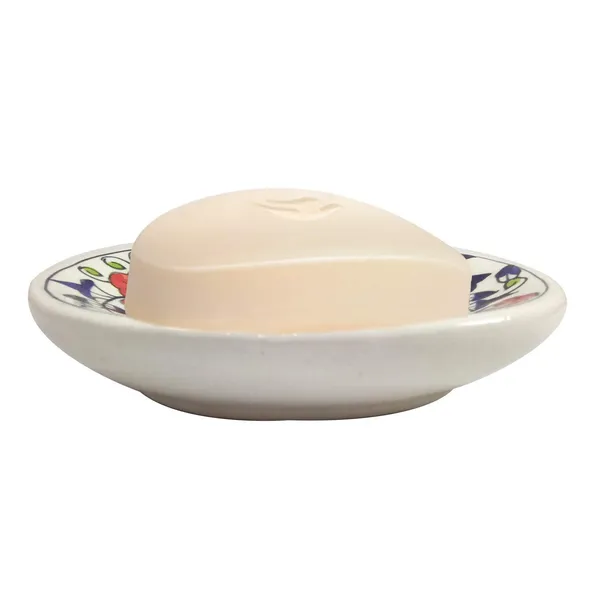 Red_Ceramic_Soap_Bar_Dish_Tray_Hand_Painted_Bath_Accesorries_5_x_4_inch