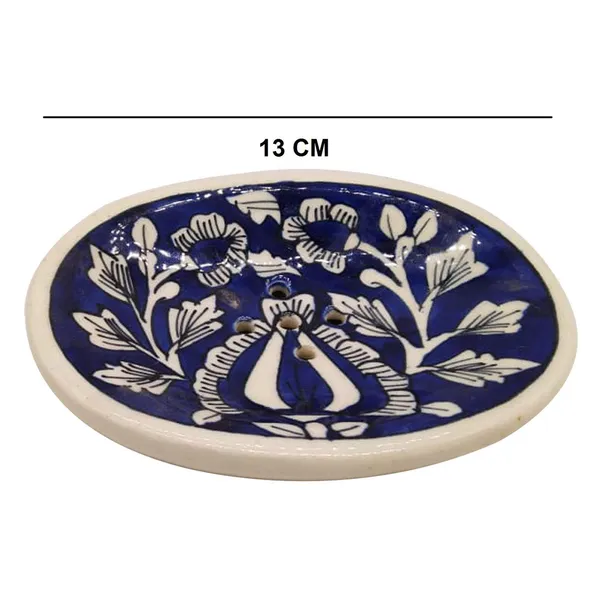 Blue_Ceramic_Soap_Bar_Dish_Tray_Hand_Painted_Bath_Accesorries_5_x_4_inch