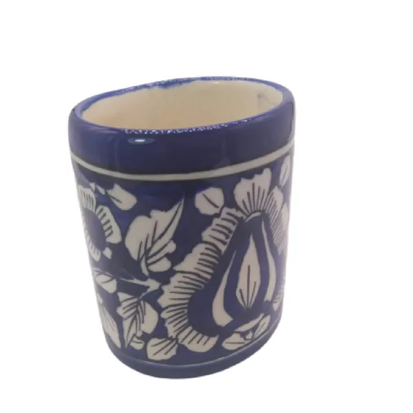 Blue_Hand_Painted_Ceramic_Bath_Accessory_Soap_Dish,_Liquid_Dispenser,_Toothbrush_Holder_Set_of_3