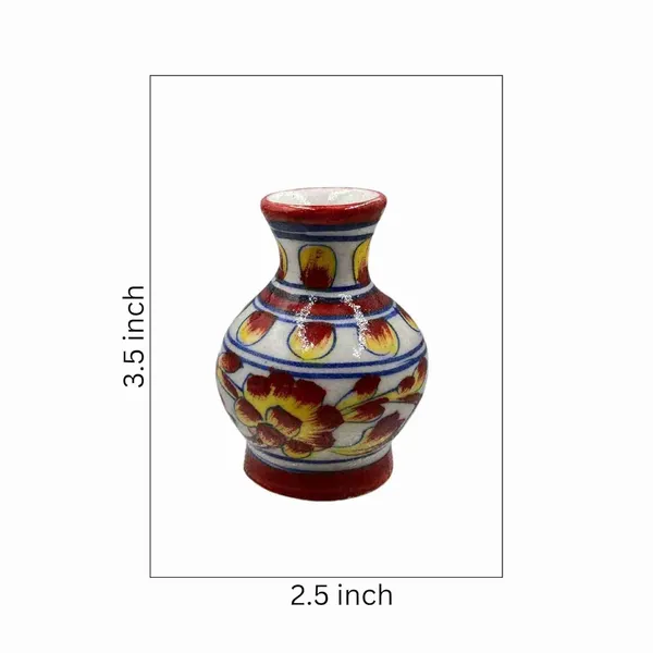Blue_Art_Pottery_Mini_3_inch_Set_of_2_Decorative_Vase_Tabletop_D_cor