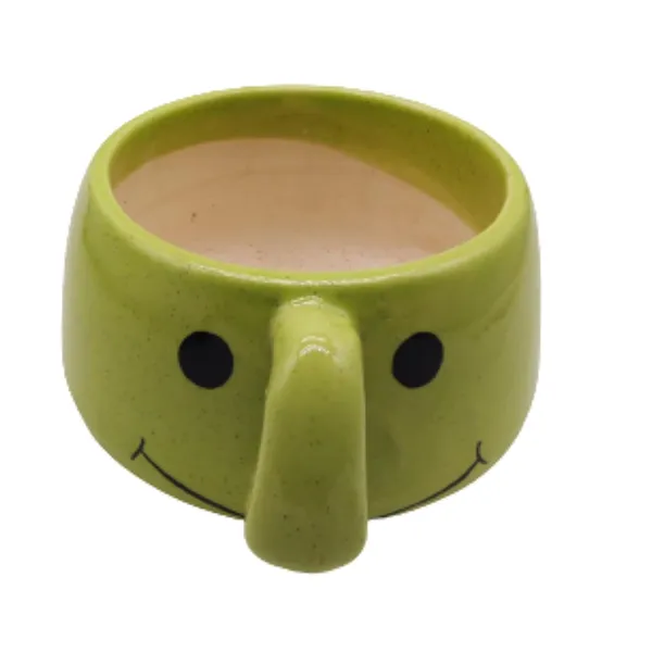 Green_Ceramic_Smiley_Cup_Planter_Pot_Decorative_Planter_for_Home_D_cor/Living_Room/Office/Table_Top/Dining_Area_and_Windowsill_D_cor,_3_x_4_Inches
