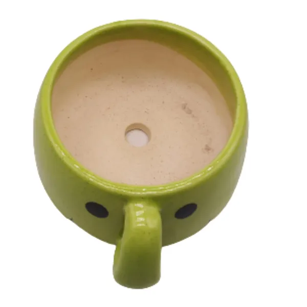 Green_Ceramic_Smiley_Cup_Planter_Pot_Decorative_Planter_for_Home_D_cor/Living_Room/Office/Table_Top/Dining_Area_and_Windowsill_D_cor,_3_x_4_Inches