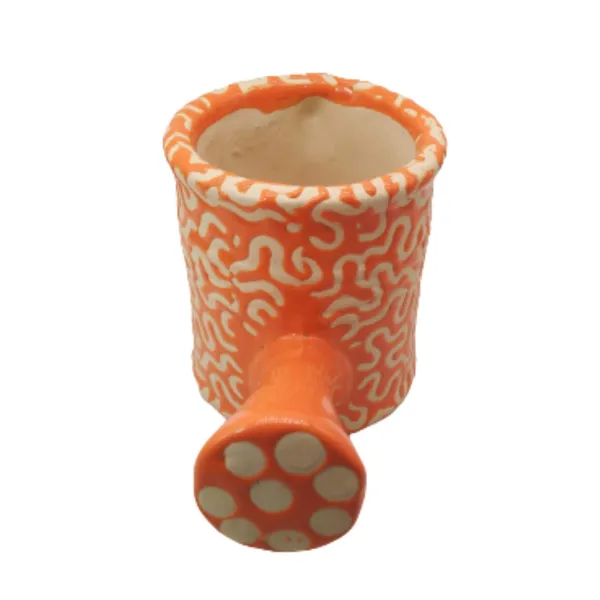 Orange_Ceramic_Planter_Watering_Can_Shaped_Indoor_Outdoor_Plant_Container_Vase_5_inch