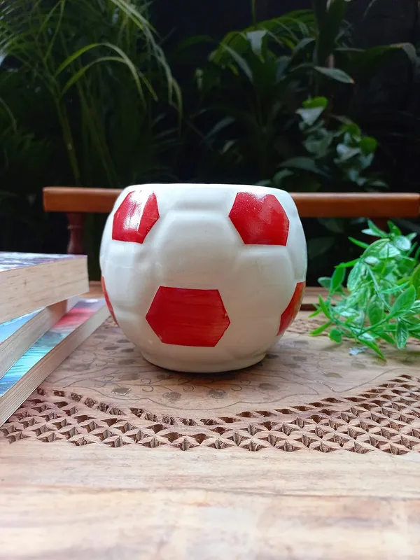 Red_Ceramic_Planter_Football_Shape_Flower_Pot_Indoor_Vase_Planter