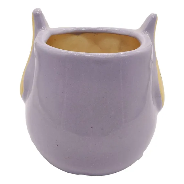 Purple_Owl_Shape_Ceramic_Flower_Pot_Planter_Pot_Indoor_Outdoor_Planter_3.5_inch