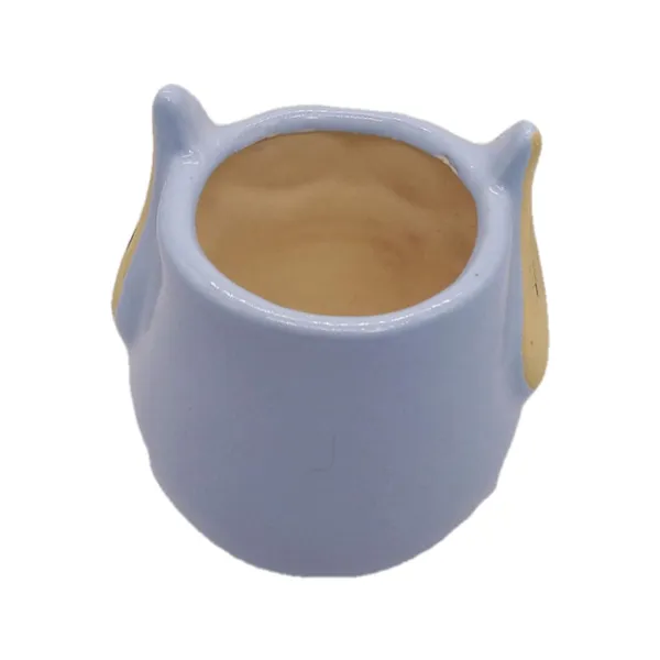 Sky_Blue_Owl_Shape_Ceramic_Flower_Pot_Planter_Pot_Indoor_Outdoor_Planter_3.5_inch