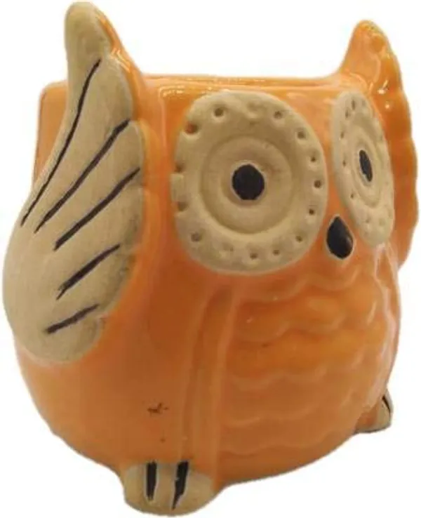 Orange_Owl_Shape_Ceramic_Flower_Pot_Planter_Pot_Indoor_Outdoor_Planter_3.5_inch