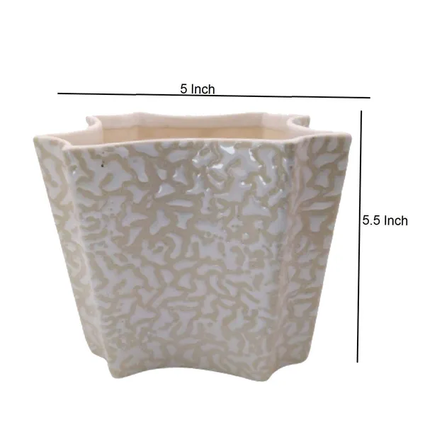 White_Ceramic_Indoor_Outdoor_Planter_Flower_Pot_Self_Design_5.5_inch