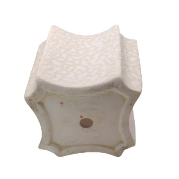White_Ceramic_Indoor_Outdoor_Planter_Flower_Pot_Self_Design_5.5_inch