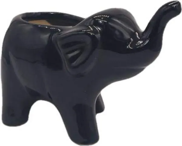 Elephant_Shaped_Ceramic_Planter_Flower_Pot_Indoor_Outdoor_Planter_4_Inch_Handicraft_by_Awarded__n_Artisan_(Red)
