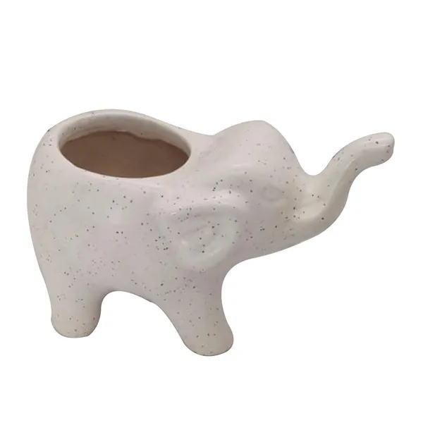 Elephant_Shaped_Ceramic_Planter_Flower_Pot_Indoor_Outdoor_Planter_4_Inch_Handicraft_by_Awarded__n_Artisan_(White)