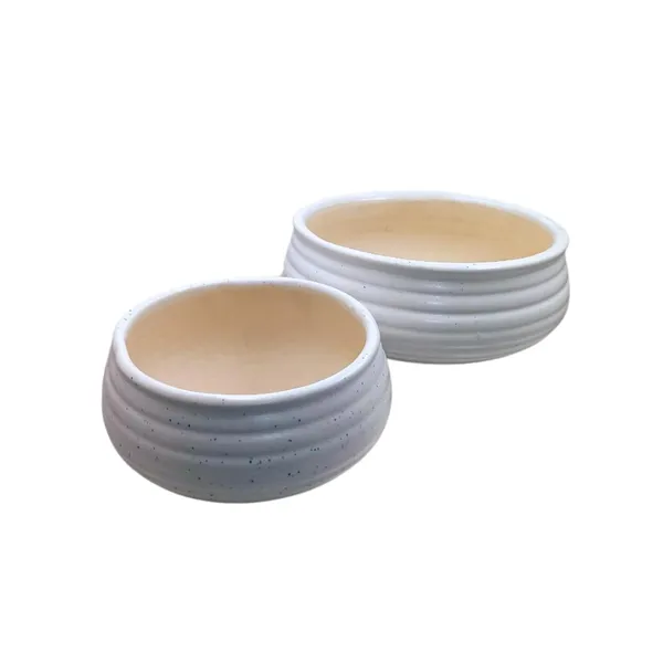 White_Ceramic_Bowl_Planter,_Royal_Ceramic_Planter_Set_(Set_of_2)