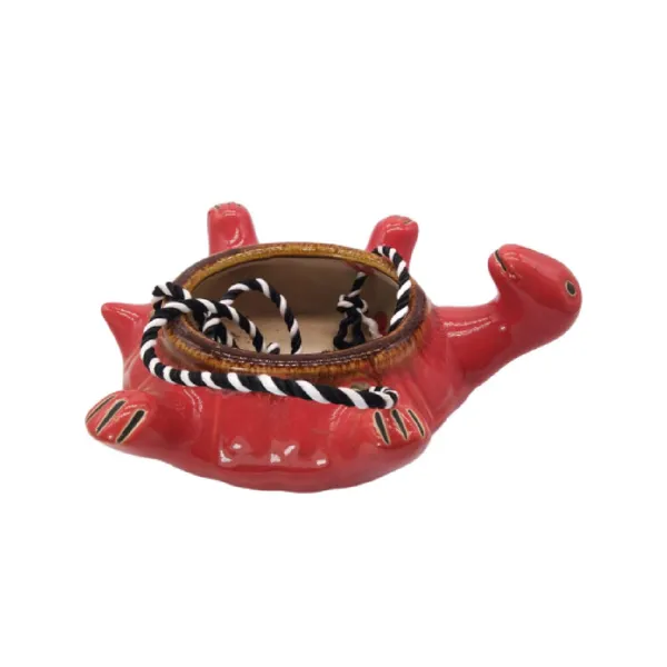 Ceramic_Hanging_Planter_Pot_Flower_Pot_Indoor_Planter_Handicraft_by_Awarded__n_Artisan_(Turtle_(Red))